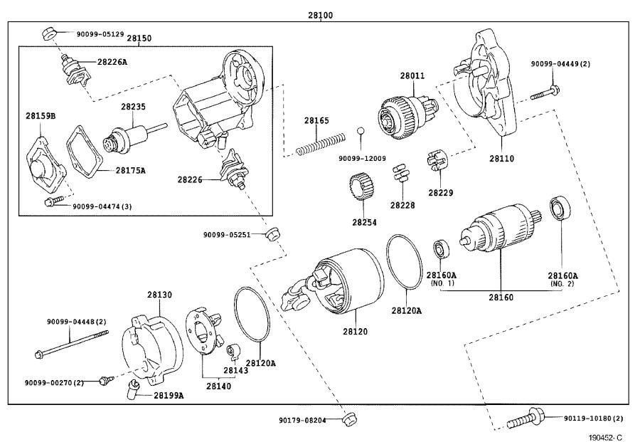 Lexus Rx Starter Kit Battery Terminal Motor Terminal