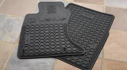 Lexus Is All Weather Floor Mats Black Pu Raw