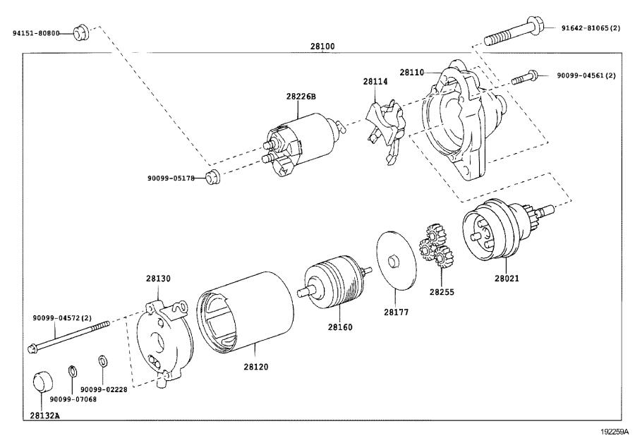 2008 Lexus IS 250 Bolt 9164281065 Genuine Lexus Part