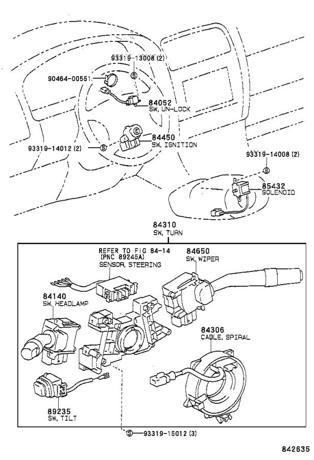 2021 Lexus Rx 450h Fusible Link Engine Room Fusible Link Fusible Link 9098208274 Genuine