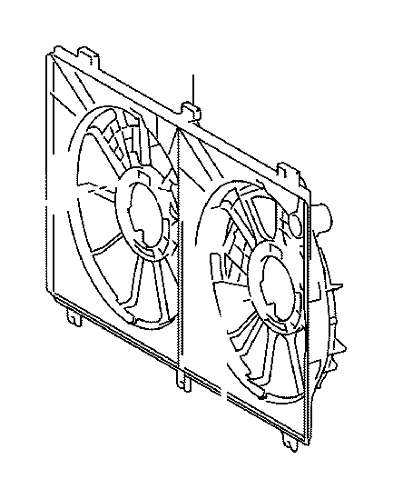 Fan Shroud Lower For 2000-2006 Toyota Tundra Single Fan Design