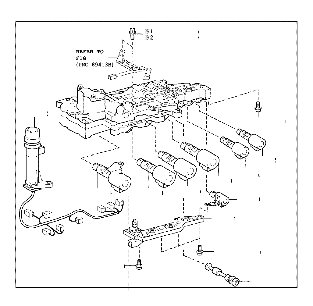 3529033040 Automatic Transmission Control Solenoid