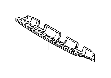 531120e020 Grille Radiator Lower No 1 Bumper Front